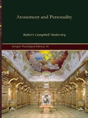 cover image of Atonement and Personality